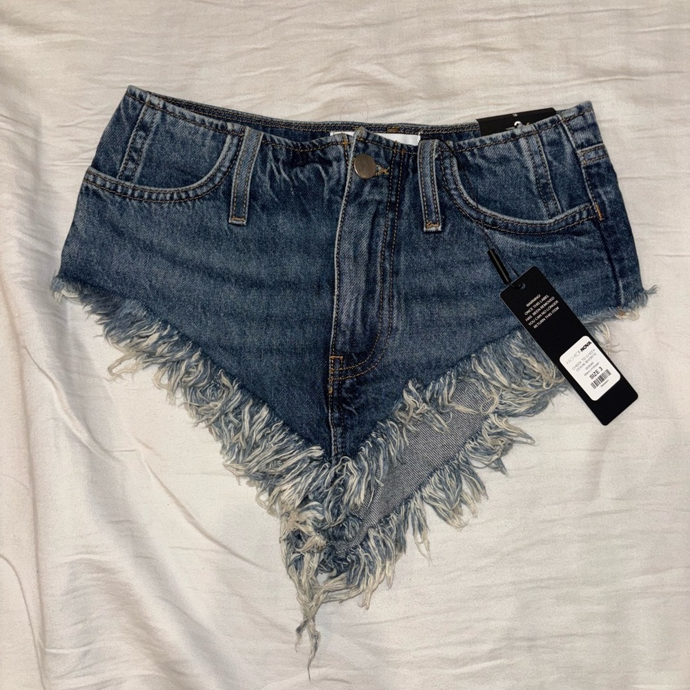 Fashion Nova Blue Jean Shorts